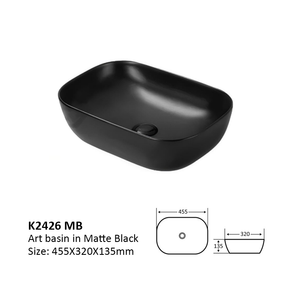 Matt Black K2426MB